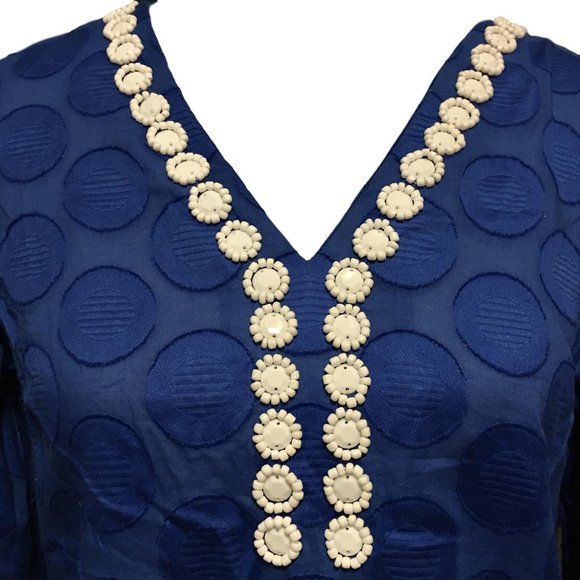 CUTE! Michael Kors Blue Tunic - Small - Picture 2 of 5